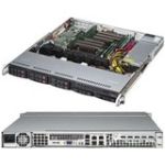 Supermicro SYS-1028R-MCT SuperServer Dual LGA2011 600W 1U Rackmount Server Barebone System (Black)