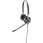 Jabra BIZ 2400 II QD Headset - Stereo - Quick Disconnect - Wired - Over-the-head - Binaural - Supra-aural - Noise Canceling - Black  Silver