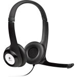 Logitech USB Headset H390 - Stereo - USB - Wired - 20 Hz to 20 kHz - Over-the-head - Binaural - Circumaural - 8 ft Cable