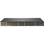 HPE 2930M 40G 8 HPE Smart Rate PoE+ 1-Slot Switch - 48 Ports - Manageable - 3 Layer Supported - Modular - 4 SFP Slots - Optical Fiber  Twisted Pair - Rack-mountable - Lifetime Limited W