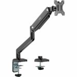 Rocstor ErgoReach Y10N010-B1 Mounting Arm for Monitor - Black - 1 Display(s) Supported - 17in to 34in Screen Support - 22 lb Load Capacity - 75 x 75  100 x 100 - VESA Mount Compatible -