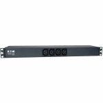 Eaton Tripp Lite Series 1.9-3.8kW Single-Phase 120-240V Basic PDU  14 Outlets (12 C13 & 2 C19)  C20 16A Input  1U Rack-Mount - 12 x IEC 320-C13  2 x IEC 320-C19 - 16 - 1U 19? Rack-mount