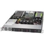 Supermicro SYS-1019GP-TT 1U UP LGA 3647 Intel C621 Intel Xeon Scalable Processors 6 Hot-swap 2.5in SAS/SATA drive bays