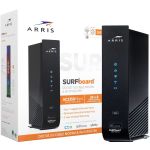 SURFboard SBG7400AC2 Wi-Fi 5 IEEE 802.11ac Cable Modem/Wireless Router - Dual Band - 2.40 GHz ISM Band - 5 GHz UNII Band - 293.75 MB/s Wireless Speed - 4 x Network Port - Gigabit Ethern