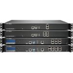 SonicWall 6210 Network Security/Firewall Appliance - 6 Port - 10/100/1000Base-T - Gigabit Ethernet - 6 x RJ-45 - 1U - Rack-mountable - TAA Compliant