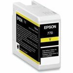 Epson UltraChrome Pro10 770 Original Inkjet Ink Cartridge - Yellow Pack - Inkjet