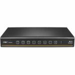 Vertiv Avocent Cybex Secure MultiViewer KVM Switch  8 Port  Cursor Navigation Switching  NIAP Version 4.0 Certified  TAA Compliant (SCMV285DPH-400) - Switches | Universal Video Port | M