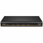 Vertiv Avocent Cybex SCKM100 Secure Desktop KVM Switch  4 Port  Dedicated Peripheral Port  NIAP Version 4.0 Certified  TAA Compliant (SCKM140PP4-400) - Switches | Universal Video Port |