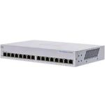 Cisco 110 CBS110-16T-NA Ethernet Switch - 16 Ports - 2 Layer Supported - 11.53 W Power Consumption - Twisted Pair - Desktop  Wall Mountable  Rack-mountable - Lifetime Limited Warranty