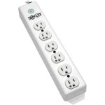 Eaton Tripp Lite Series Safe-IT Medical-Grade Power Strip  UL 1363  6x Hospital-Grade Outlets  Antimicrobial  1.5 ft. (0.45 m) Cord - NEMA 5-15P - 6 NEMA 5-15R Hospital Grade - 1.5ft In