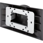 Crestron TSW-1070-MSMK-B-S Surface Mount for Touchscreen Monitor  Light Bar - Black Smooth - Plastic