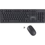 Verbatim Wireless Keyboard and Mouse - USB Type A Wireless Bluetooth 2.40 GHz Keyboard - USB Type A Wireless Mouse - Optical - 1000 dpi - Multimedia Hot Key(s) - Symmetrical - AA  AAA -