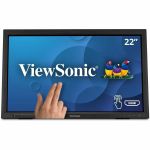 ViewSonic TD2223 22 Inch 1080p 10-Point Multi IR Touch Screen Monitor with Eye Care HDMI  VGA  DVI and USB Hub - 22in Touch Monitor - 10 Point(s) Multi-touch Screen - Full HD 1920 x 108