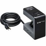 Eaton Tripp Lite Series Safe-IT 6-Outlet Clamp Surge Protector  5-15R Outlets  3 USB Charging Ports  8 ft. (2.4 m) Cord  Antimicrobial Protection - 6 x NEMA 5-15R  3 x USB - 1800 VA - 1