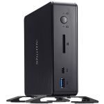 Shuttle XPC nano NC10U Desktop Computer - Intel Celeron 4205U - 8 GB - Black - Intel Chip - Intel UHD Graphics 610 DDR4 SDRAM - 65 W