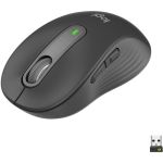 Logitech 910-006250 Signature M650 Wireless Mouse Optical Wireless Bluetooth/Radio Frequency Graphite USB 2000 dpi Scroll Wheel