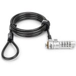 Rocstor Rocbolt N19 Security Cable  4-digit Combination Lock For Nano-Shaped Slots - Rocstor Rocbolt N19 series Slim Security Cable With 4-digit Resettable Combination Lock - Slim Lock