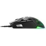 SteelSeries Aerox 5 Gaming Mouse - Optical - Cable - Matte Black - USB Type C - 18000 dpi - 9 Button(s) - 9 Programmable Button(s) - Right-handed