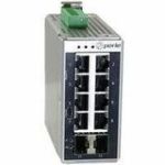 Perle IDS-710 Managed Industrial Ethernet Switch 10-port Gigabit DIN Rail Switch - 8 Ports - Manageable - Gigabit Ethernet  2.5 Gigabit Ethernet - 10/100/1000Base-T  2.5GBase-X - 2 Laye