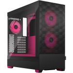 Fractal Design Pop Air RGB Computer Case - Magenta  Black  Pink - Steel  Tempered Glass - 9 x Bay - 0 - Mini ITX  Mini ATX  ATX Motherboard Supported - 5 x Fan(s) Supported - 2 x Extern