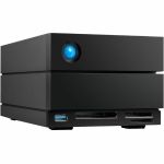 LaCie 2big Dock DAS Storage System - 16 TB Installed HDD Capacity - RAID Supported - 0  1  JBOD RAID Levels - 2 x Total Bays - 2 x 3.5in Bay - 1 USB Port(s) - Desktop