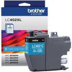 Brother LC402XLCS Original High Yield Inkjet Ink Cartridge - Cyan - 1 Each - 1500 Pages