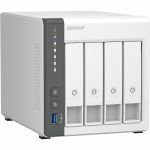 QNAP TS-433-4G SAN/NAS Storage System - ARM Cortex A55 Quad-core (4 Core) 2 GHz - 4 x HDD Supported - 0 x HDD Installed - 4 x SSD Supported - 0 x SSD Installed - 4 GB RAM - Serial ATA/6
