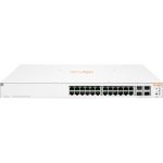 HPE Instant On 1930 24G Class4 PoE 4SFP/SFP+ 195W Switch - 24 Ports - Manageable - Gigabit Ethernet  10 Gigabit Ethernet - 10/100/1000Base-T  10GBase-X - 4 Layer Supported - Modular - 2