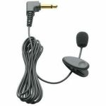 Philips Wired Electret Condenser Microphone - Black - Mono - 50 Hz to 20 kHz - 2.2 Kilo Ohm -66 dB - Omni-directional - Clip-on  Lapel