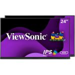 ViewSonic VG2448A-2_H2 24 Inch Dual Pack Head-Only 1080p IPS Monitor with Ultra-Thin Bezels  HDMI  DisplayPort  USB  and VGA for Home and Office - Ergonomic VG2448A-2_H2 - Dual Pack Hea