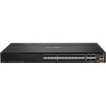HPE CX 8100 24XF4C Ethernet Switch - Manageable - 10 Gigabit Ethernet  100 Gigabit Ethernet - 10GBase-X  100GBase-X  40GBase-X  1000Base-X - 3 Layer Supported - Modular - 375 W Power Co