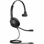 Jabra Evolve2 30 SE MS Wired Headset - Mono - USB Type C - Wired - On-ear  Over-the-head - Monaural