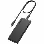Anker 364 USB C Hub (10-in-1 Dual 4K HDMI) Black Equipped with two 4K HDMI ports a 5 Gbps USB-C port a 5 Gbps USB-A port two