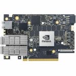 NVIDIA BlueField-3 P B3220 200Gigabit Ethernet Card - PCI Express 5.0 x16 - 200 Gbit/s Data Transfer Rate - Optical Fiber - FHHL Bracket Height - QSFP112 - Plug-in Card