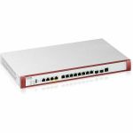 ZYXEL ZyWALL USG FLEX 700H Network Security/Firewall Appliance - Intrusion Prevention - 12 Port - 2.5GBase-T  10GBase-T  1000Base-T  10GBase-X - 10 Gigabit Ethernet - 14.65 Gbit/s Firew