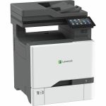 Lexmark CX730de Wired Laser Multifunction Printer - Color - TAA Compliant - Copier/Printer/Scanner - 42 ppm Mono/42 ppm Color Print - 2400 x 600 dpi Print - Automatic Duplex Print - Up