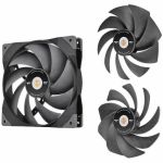 Thermaltake SWAFAN GT14 Cooling Fan - 1 Pack - 5.51in Maximum Fan Diameter - 1 x Fan(s) - 109 CFM Maximum Airflow - 2000 rpm - Hydraulic Bearing - 2510-4pin - 1 - PC  Motherboard  Case