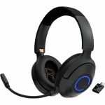 Creative Zen Hybrid Pro Classic Headset - Siri  Google Assistant - Stereo - Mini-phone (3.5mm) - Wireless - Bluetooth - 49.2 ft - 20 Hz to 20 kHz - Over-the-ear  Over-the-head - Binaura
