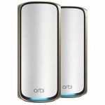 Netgear Orbi RBE972S Wi-Fi 7 IEEE 802.11be  IEEE 802.11a  IEEE 802.11ac  IEEE 802.11ax  IEEE 802.11b  IEEE 802.11g  IEEE 802.11n  Wireless Router - Quad Band - 2.40 GHz ISM Band - 6 GHz