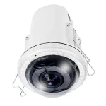 Vivotek 12 Megapixel Indoor Network Camera - Color - Fisheye - Infrared Night Vision - H.264  H.265  MJPEG - 2048 x 2048 - 1.22 mm Fixed Lens - 12x Optical - 30 fps - CMOS - Fast Ethern