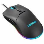 Lenovo M210 RGB Gaming Mouse - Optical - Cable - Gray - USB Type A - 8000 dpi - 7 Button(s) - Symmetrical