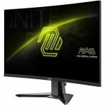 MSI MAG 27CQ6F 27in Class WQHD Curved Screen Gaming LED Monitor - 16:9 - Black - 27in Viewable - Rapid Vertical Alignment (VA) - LED Backlight - 2560 x 1440 - 1.07 Billion Colors - Adap