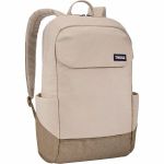 Thule Lithos Carrying Case (Backpack) for 10.5in to 16in Apple MacBook Notebook Tablet Accessories - Pelican Gray Faded Khaki