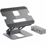 j5create Multi-Angle Dual HDMI Docking Stand - for Tablet PC  Notebook - Charging Capability - USB Type C - 2 Displays Supported - 4K  Full HD - 3840 x 2160  1920 x 1080 - 3 x USB Ports