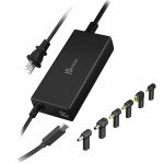 j5create JUP2290DC AC Adapter - 100 W - 3.94 ft Cable - 120 V AC  230 V AC Input - 5 V DC  9 V DC  12 V DC  15 V DC  20 V DC Output - 5 A - Black - 1
