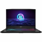 MSI Katana A17 AI B8V KATANA A17 AI B8VF-895US 17.3in Gaming Notebook - Full HD - AMD Ryzen 9 8945HS - 32 GB - 1 TB SSD - Black - AMD Chip - 1920 x 1080 - Windows 11 Home - NVIDIA GeFor