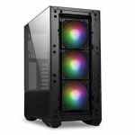 Lian-Li LAN2MRX.50 LANCOOL II MESH RGB Mid-Tower Case Black ATX E-ATX M-ATX & M-ITX RGB Lighting 3 x 120 mm LED Fans