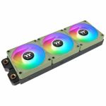 Thermaltake CT120 EX Reverse ARGB Sync PC Cooling Fan Matcha Green (3-Fan Pack) - 3 Pack - 4.72in Maximum Fan Diameter - 3 x Fan(s) - 65.82 CFM Maximum Airflow - 2000 rpm - Hydraulic Be
