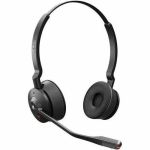 Jabra Engage 55 SE Headset - Stereo - USB Type C - Wired/Wireless - DECT - 490 ft - 40 Hz to 16 kHz - Over-the-head  On-ear - Binaural - Supra-aural