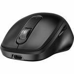 HP 515 Ultra-Fast Rechargeable Wireless Mouse (9C2F7AA) - Multi Surface - Wireless - 32.81 ft - Radio Frequency - 2.40 GHz - Rechargeable - Black - USB Type A - 4000 dpi - Scroll Wheel